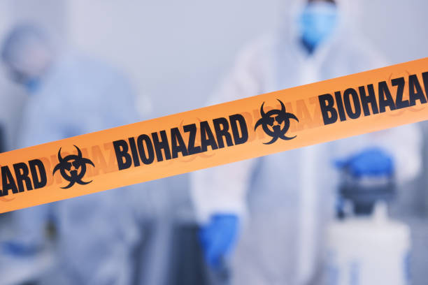 Professional Infectious Disease Decontamination technician working in Farmington, MI